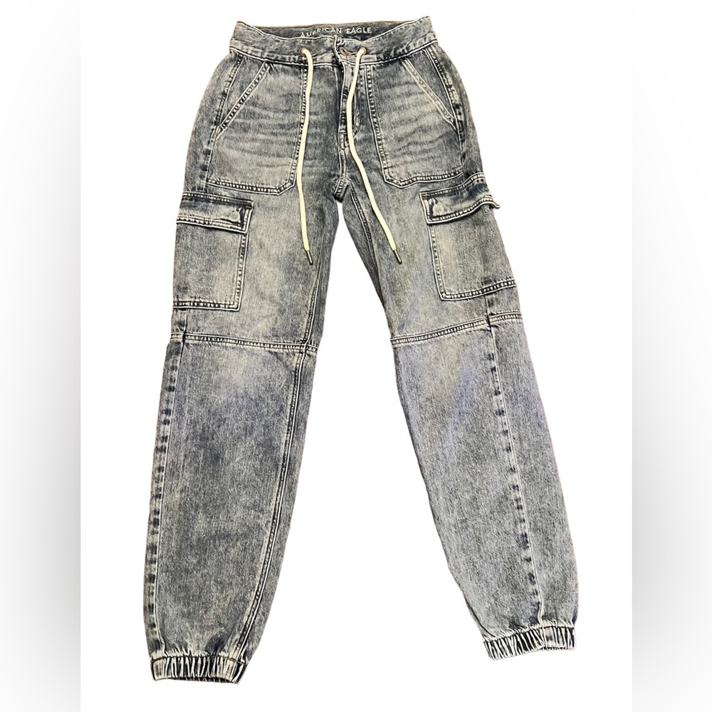 AMERICAN EAGLE Tom Girl Denim Joggers 000 Regular